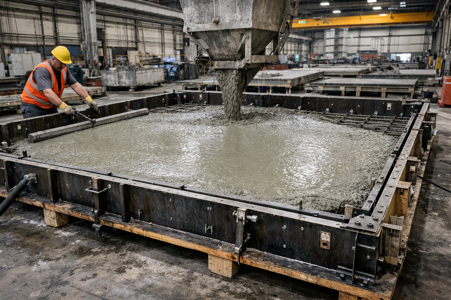 CASTING OF HYCORE PANEL