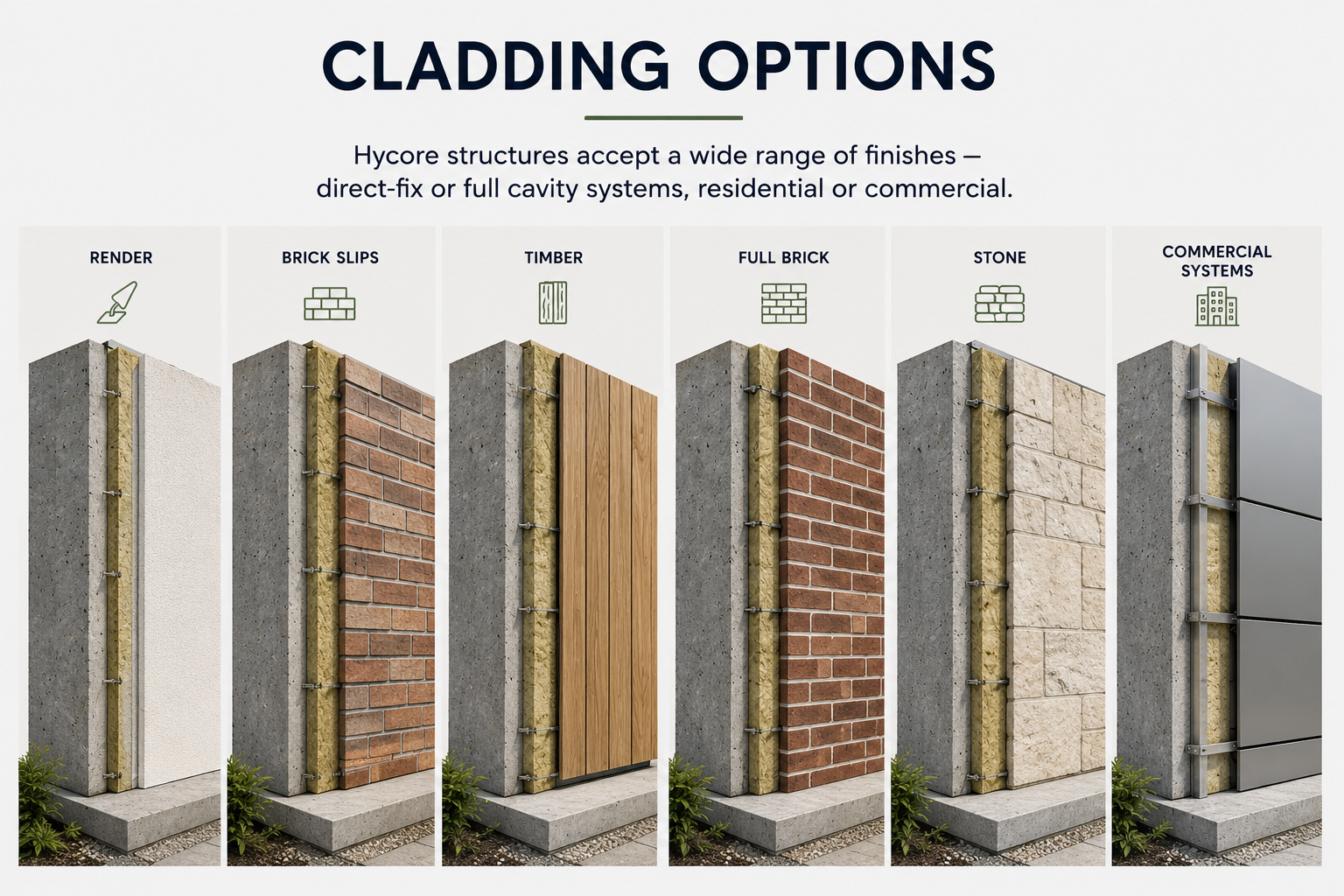 Cladding Options for Hycore